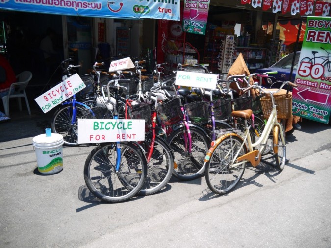 велосипеды в аренду в Чиангмае