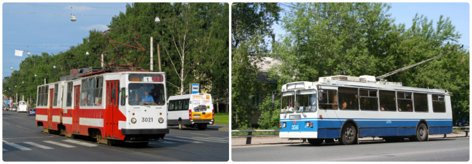 Троллейбус и трамвай Санкт-Петербурга